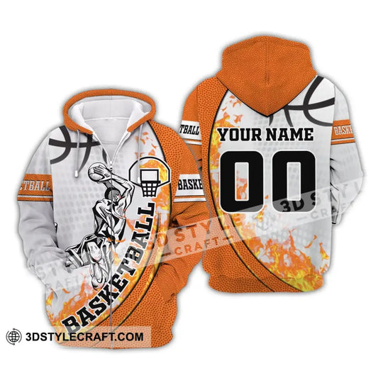 Man Shirt - Custom Basketball Lover Name And Number T-Shirt - Personalized Basketball Shirt style option 3