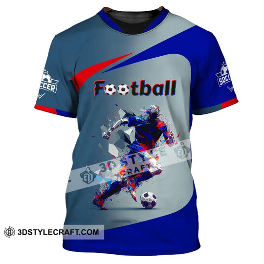 Man Shirt, Custom Name and Number Football Shirt, Gift for Football Lover style option 2