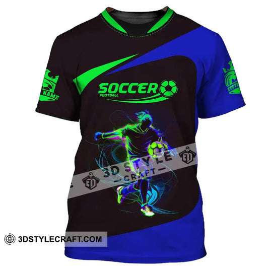 Man Shirt, Custom Name and Number Football Shirt, Gift for Football Lover style option 2