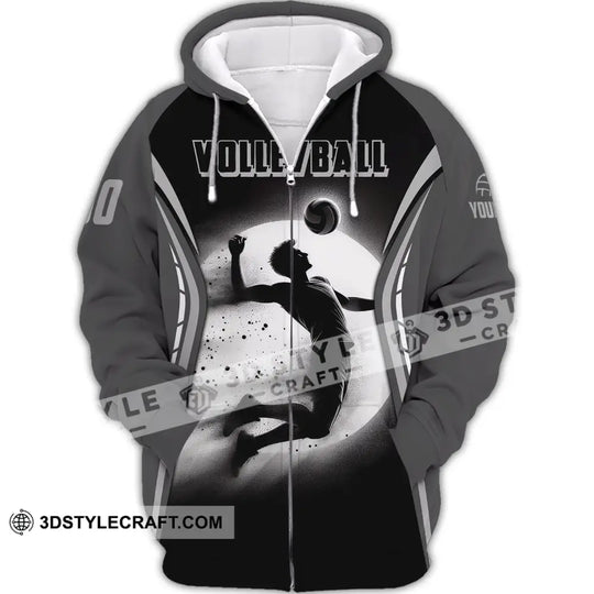 Man Shirt, Custom Name and Number Volleyball Shirt, T-Shirt for Volleyball Team, Gift for Volleyball Players style option 3