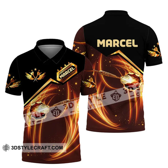 Man Shirt, Custom Name Archery Polo Shirt, Archer Hoodie Shirt Long Sleeve T-Shirt, Gift for Archery Lovers style option 4