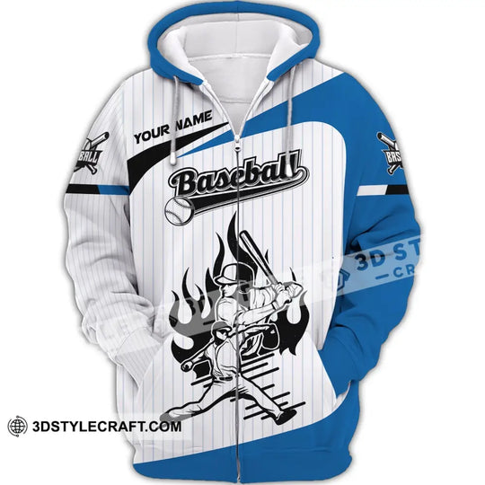 Man Shirt, Custom Name Baseball Shirt, Baseball Polo Long Sleeve Hoodie, Baseball Player Gift style option 3