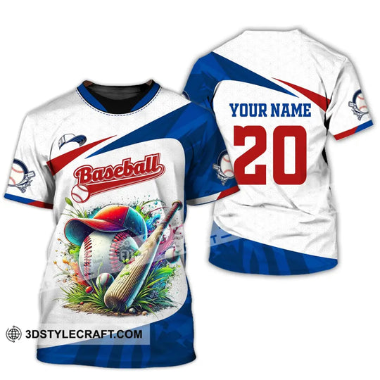 Man Shirt, Custom Name Baseball Shirt, Baseball Team T-Shirt Hoodie Long Sleeve Shirt, Baseball Lover Apparel style option 2