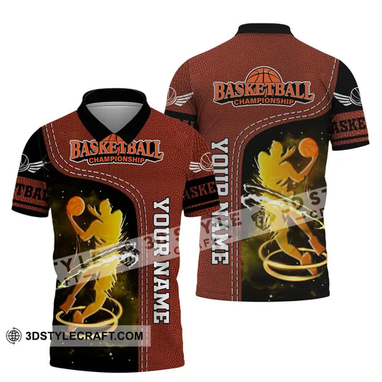 Man Shirt, Custom Name Basketball T-Shirt, Basketball Championship, Gift for Basketball Player style option 4