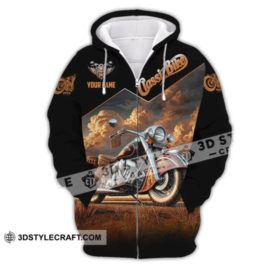 Man Shirt, Custom Name Biker Shirt, Classic Bike Love, T-Shirt for Bikers, Bike Love Clothing style option 3