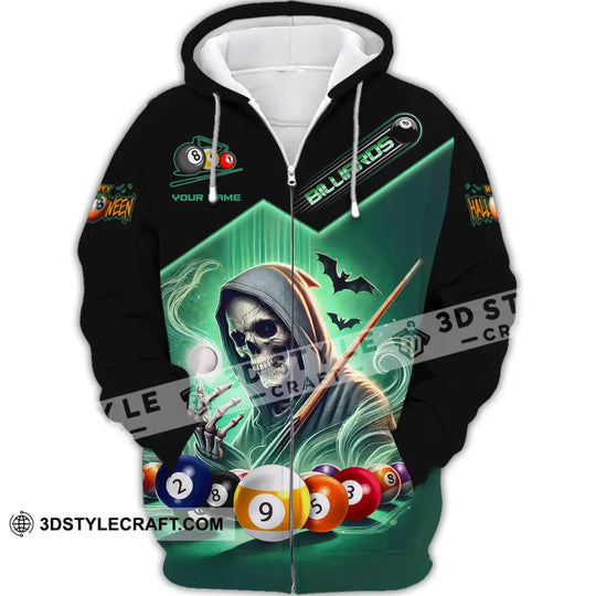 Man Shirt, Custom Name Billiard Shirt, Billiard Apparel, Billiard Polo Long Sleeve, Billiard Love T-Shirt style option 3