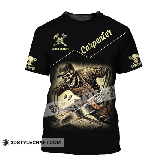 Man Shirt, Custom Name Carpenter Shirt, Carpenter Hoodie Polo Long Sleeve Shirt style option 2
