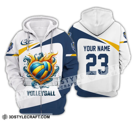 Man Shirt, Custom Name Volleyball Player Shirt, T-Shirt for Volleyball Lover, Volleyball Team Uniform style option 2