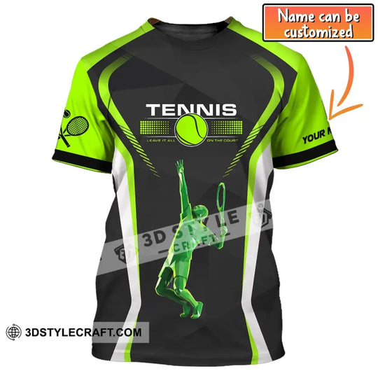 Man Shirt, Custom Tennis Shirt, Tennis Team Shirt, Gift for Tennis Player, Tennis Gifts style option 1