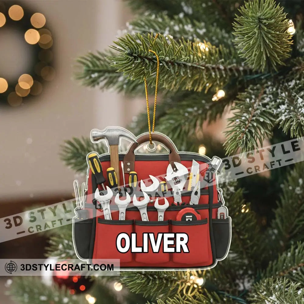 Mechanic Home Decor Christmas Ornament Personalized Ornament Ornament