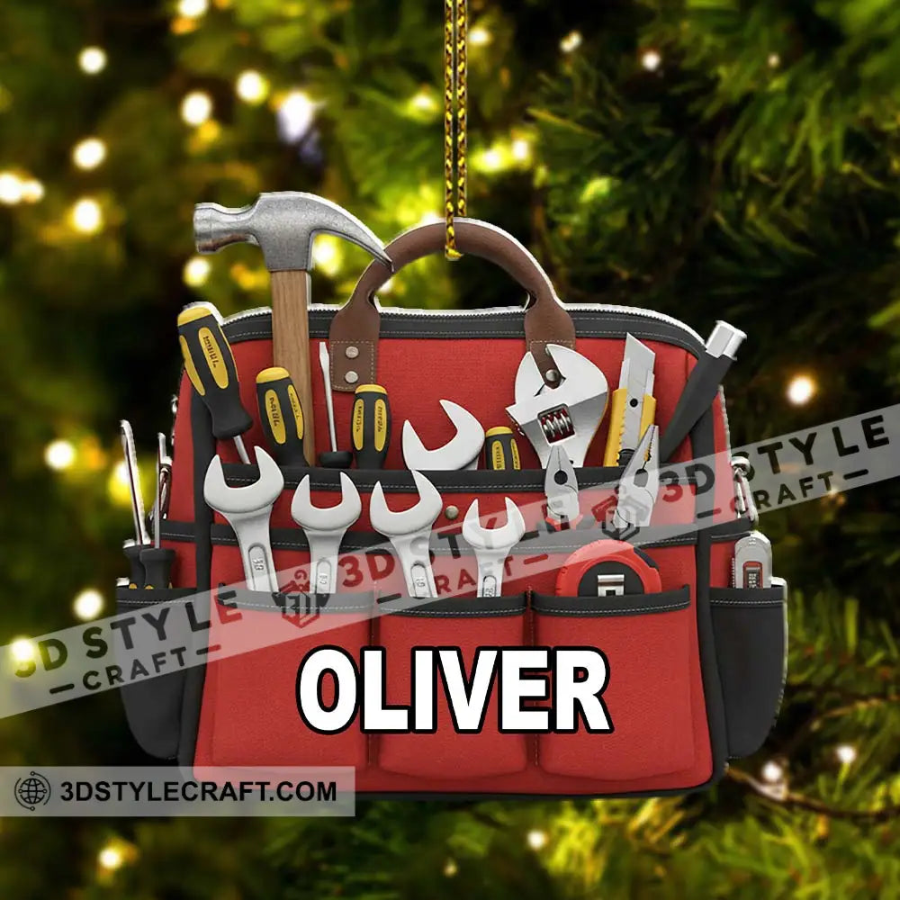 Mechanic Home Decor Christmas Ornament Personalized Ornament Ornament