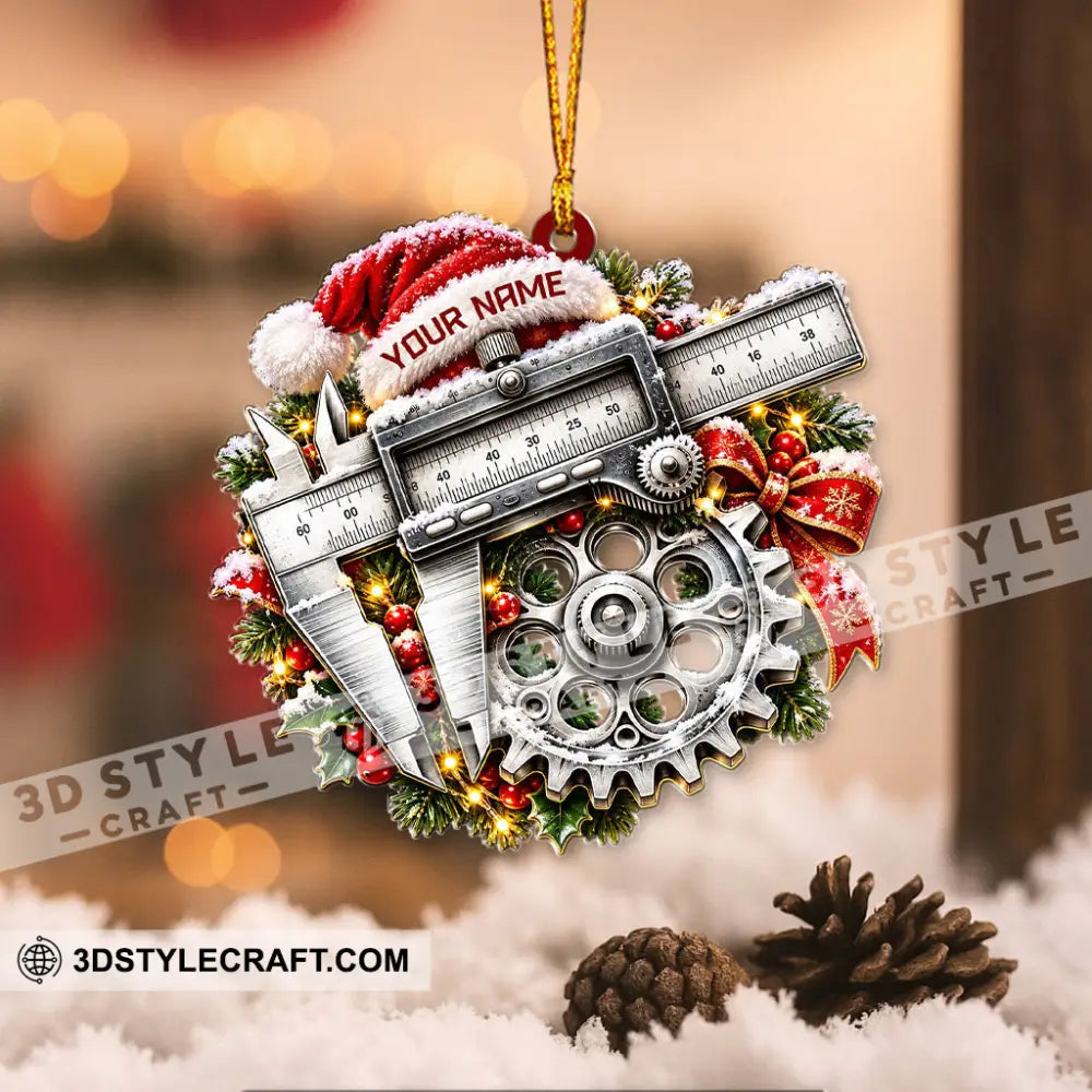 Mechanical Engineering Home Decor Christmas Ornament Personalized Ornament - Ornament