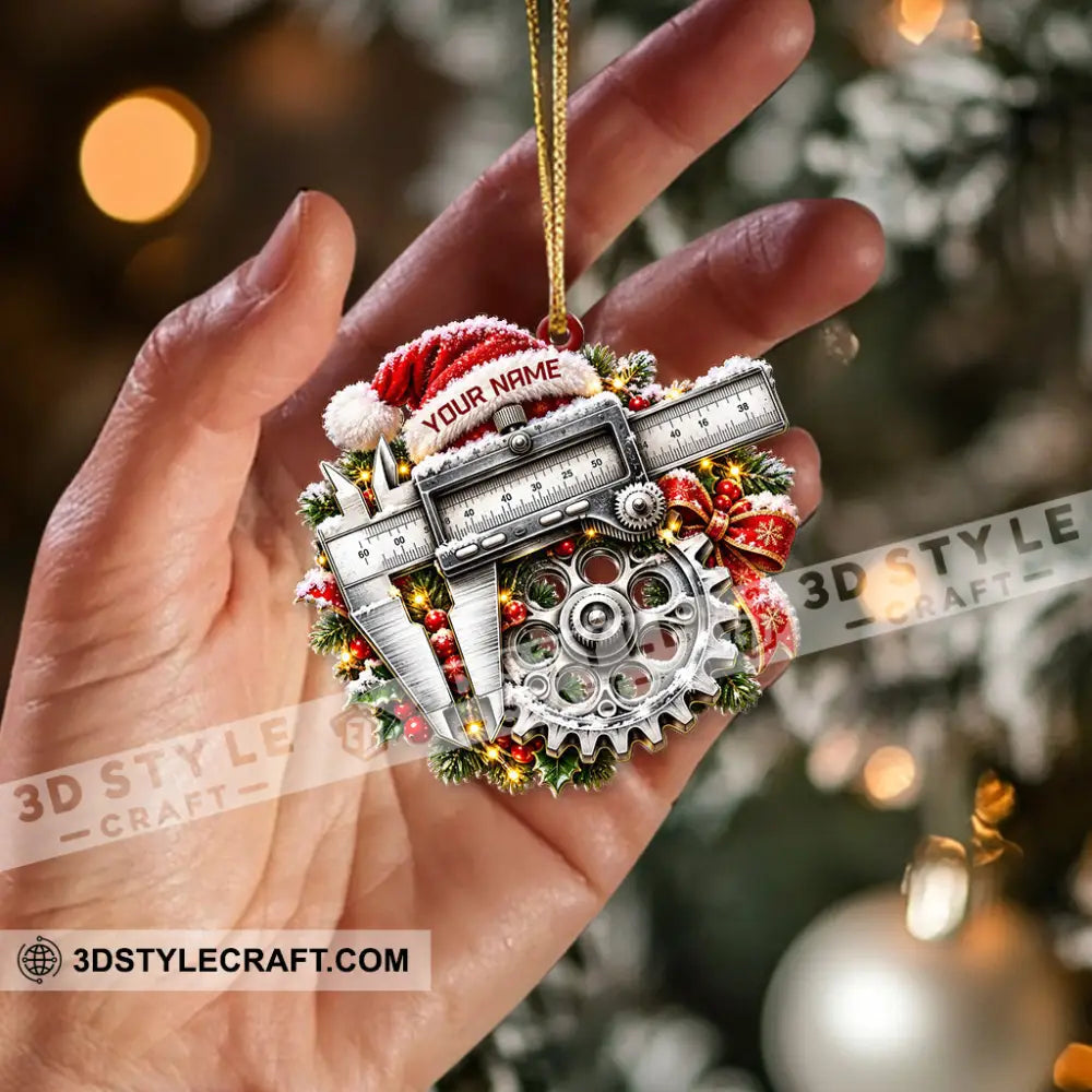 Mechanical Engineering Home Decor Christmas Ornament Personalized Ornament - Ornament