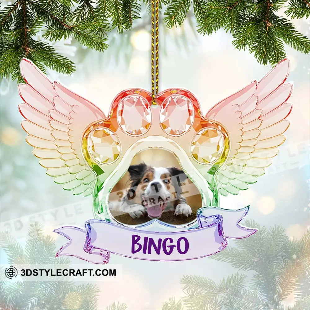 Memorial Pet Christmas Home Decor Christmas Ornament Personalized Ornament Ornament