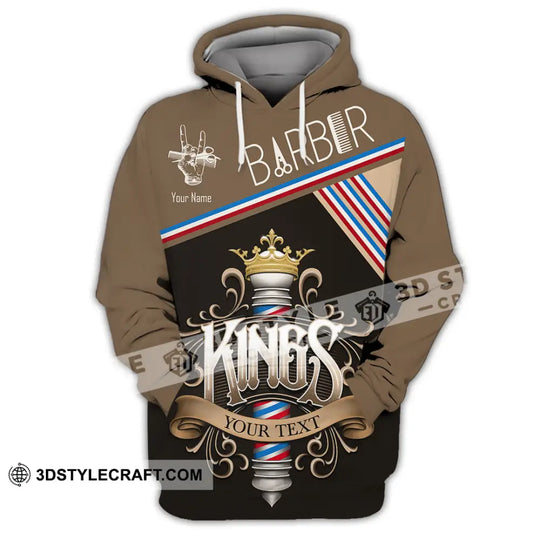 Men Shirt - Custom Barber Kings Shirt style option 3