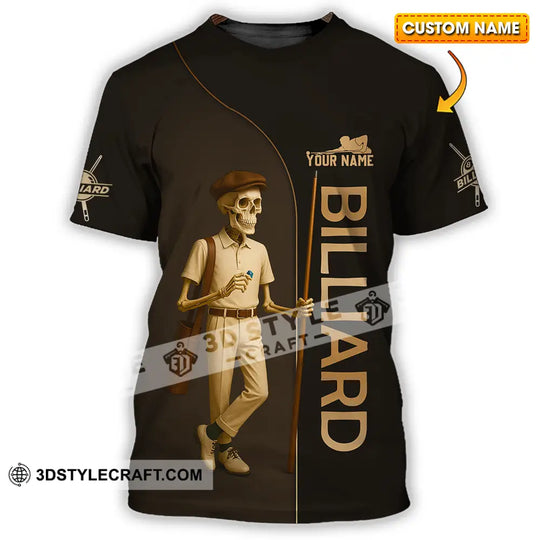 Men Shirt - Custom Billiards Shirt style option 1
