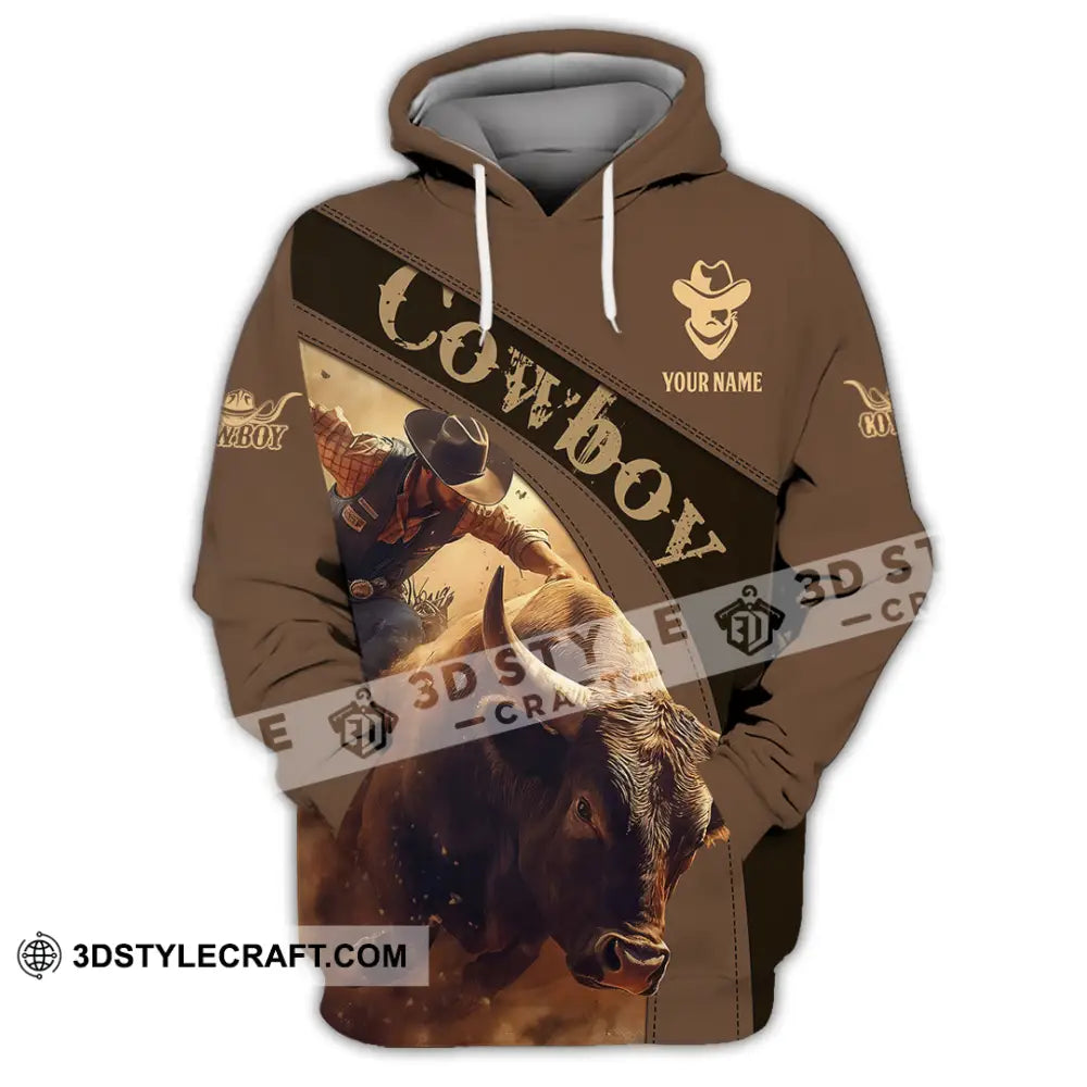 Men Shirt - Custom Cowboy Shirt - Hoodie / S - T-shirt