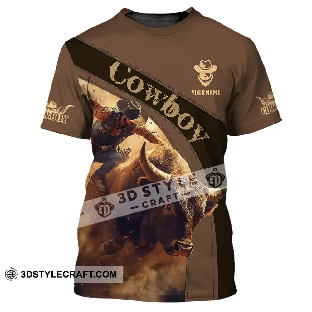 Men Shirt - Custom Cowboy Shirt - T-Shirt / S - T-shirt