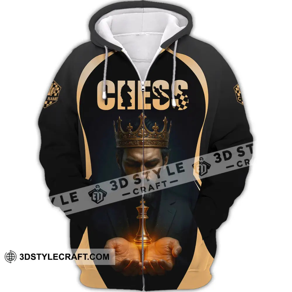 Men Shirt - Custom Guess Player Shirt King Of Guess Zipper Hoodie / S T-shirt