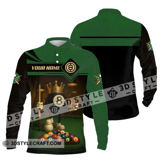 Men Shirt - Custom Kings Of Billiards Shirt style option 4