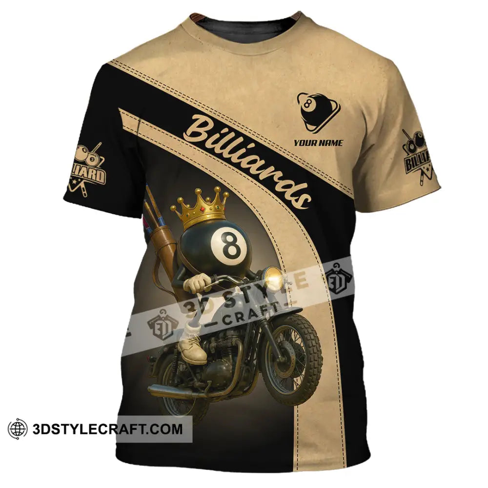 Men Shirt - Custom Kings Of Billiards Shirt T-Shirt / S T-shirt