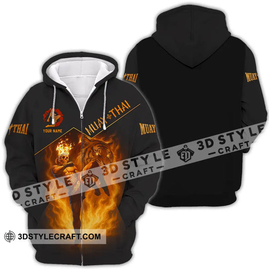 Men Shirt - Custom Let's Fight Fire Muay Thai Sport Shirt style option 4