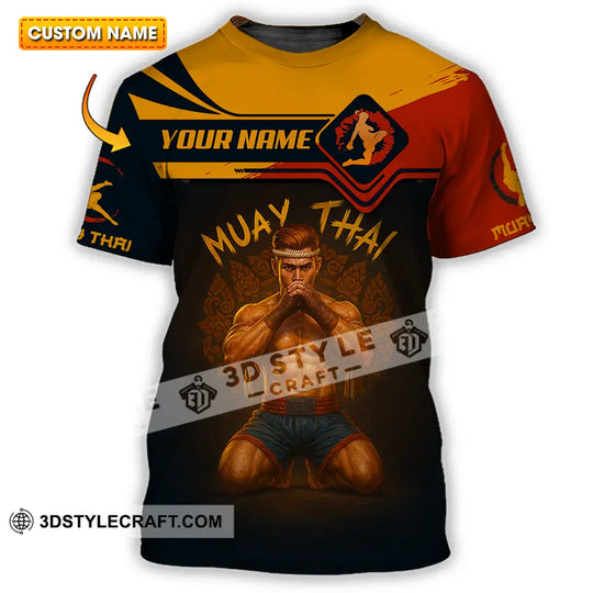 Men Shirt - Custom Let's Fight Muay Thai Sport Shirt style option 1