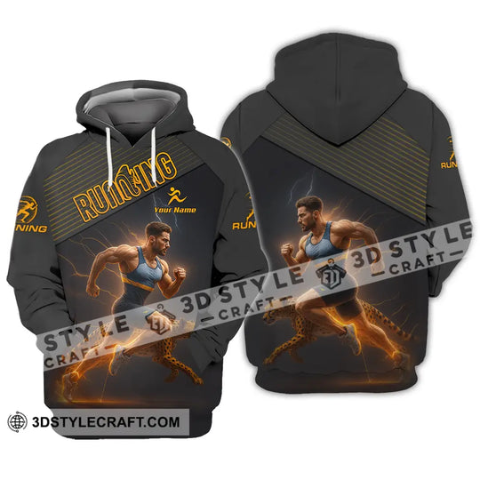 Men Shirt - Custom Man Running Shirt style option 3
