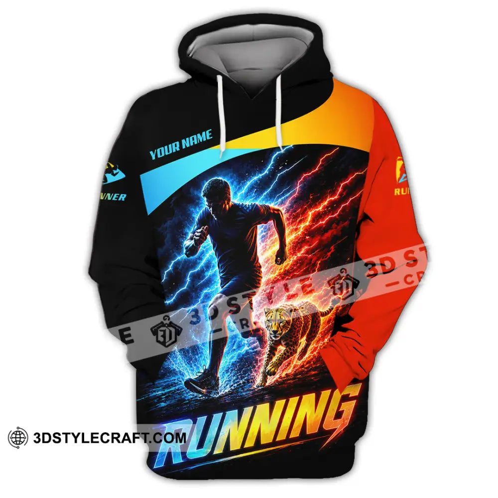 Men Shirt - Custom Running Shirt - Hoodie / S - T-shirt