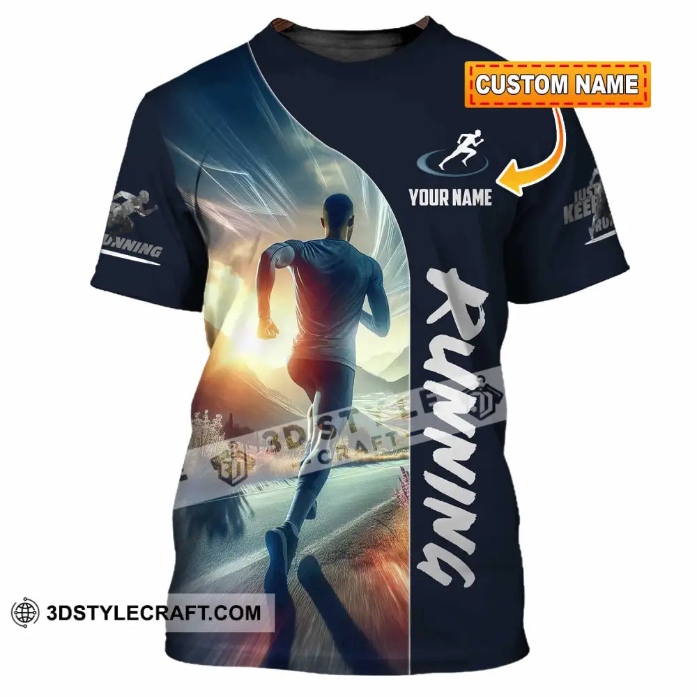 Men Shirt - Custom Running Lover Shirt T-shirt