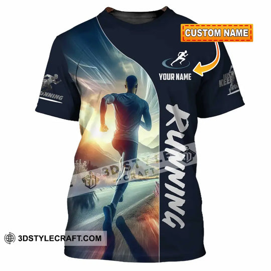 Men Shirt - Custom Running Lover Shirt style option 2