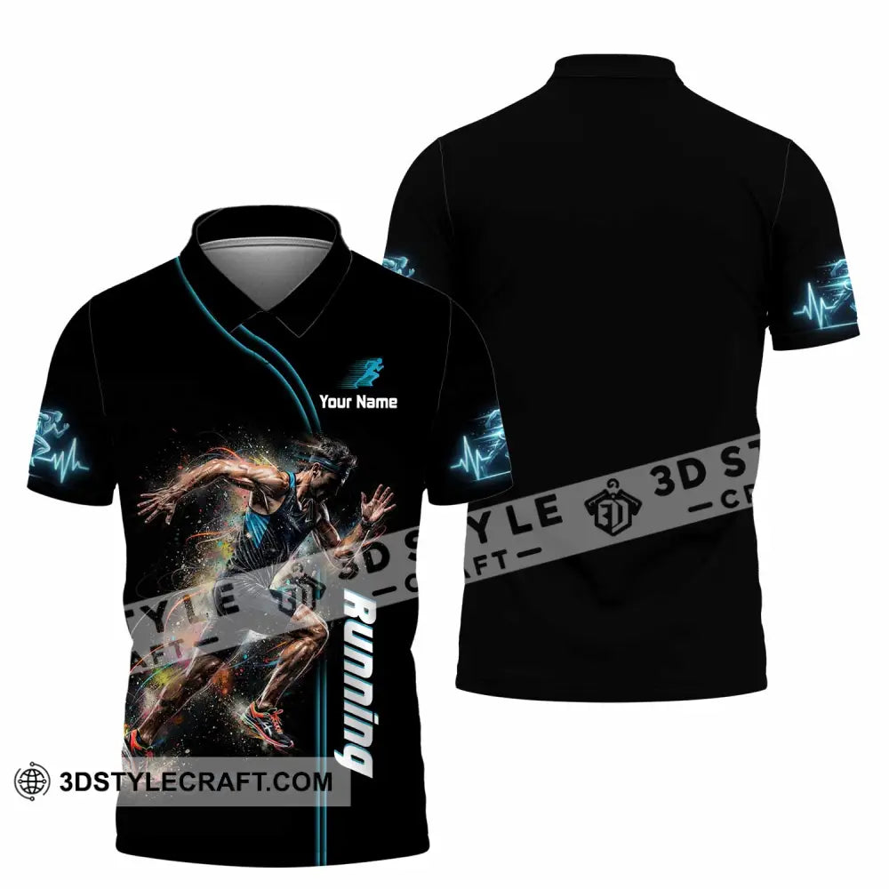Men Shirt - Custom Running Shirt - Polo Shirt / S - T-shirt