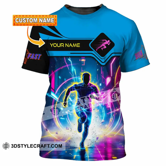 Men Shirt - Custom Running Shirt style option 1