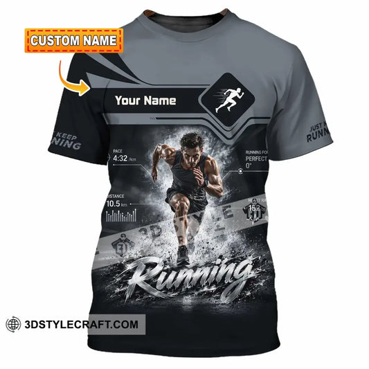 Men Shirt - Custom Running Shirt - T-shirt