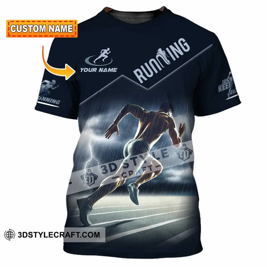 Men Shirt - Custom Running Shirt style option 1