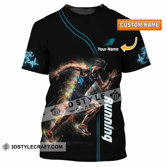 Men Shirt - Custom Running Shirt style option 1