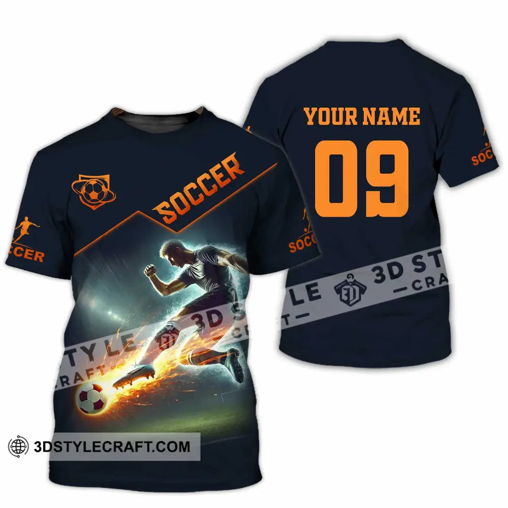 Men Shirt - Custom Soccer Man Soccer Player Shirt T-Shirt / S T-shirt