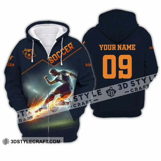 Men Shirt - Custom Soccer Man, Soccer Player Shirt style option 2