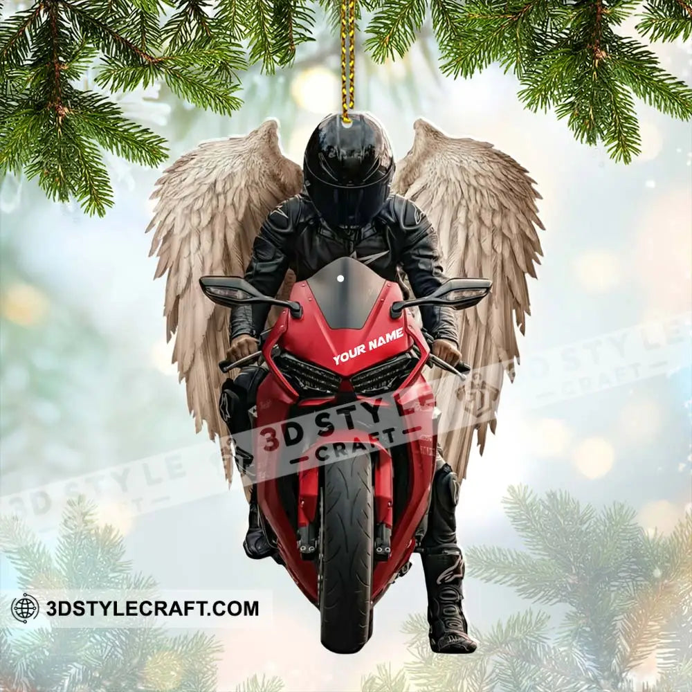 Motorbike Home Decor Christmas Ornament Personalized Ornament Ornament