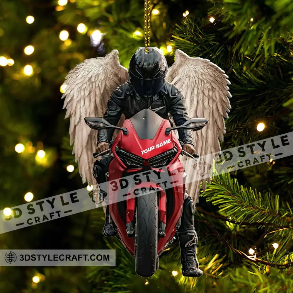 Motorbike Home Decor Christmas Ornament Personalized Ornament Ornament