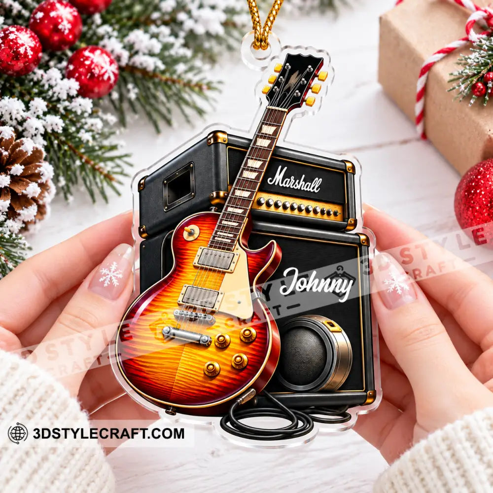 Musician Home Decor Christmas Ornament Personalized Ornament - Ornament