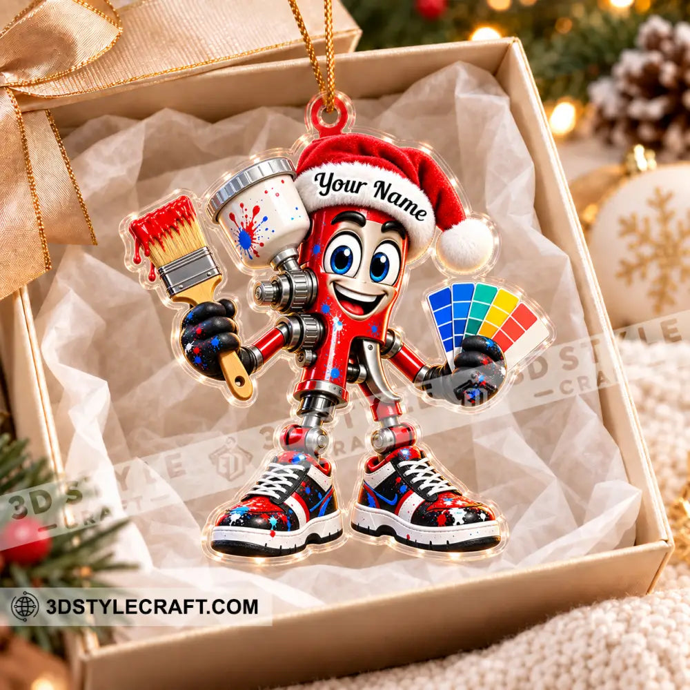 Painter Home Decor Christmas Ornament Personalized Ornament - Ornament