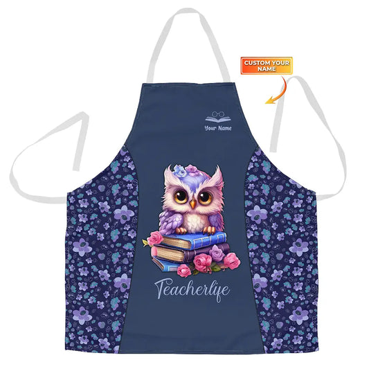 Personalized Apron Teacher Joymuu Cooking Apparel Chef