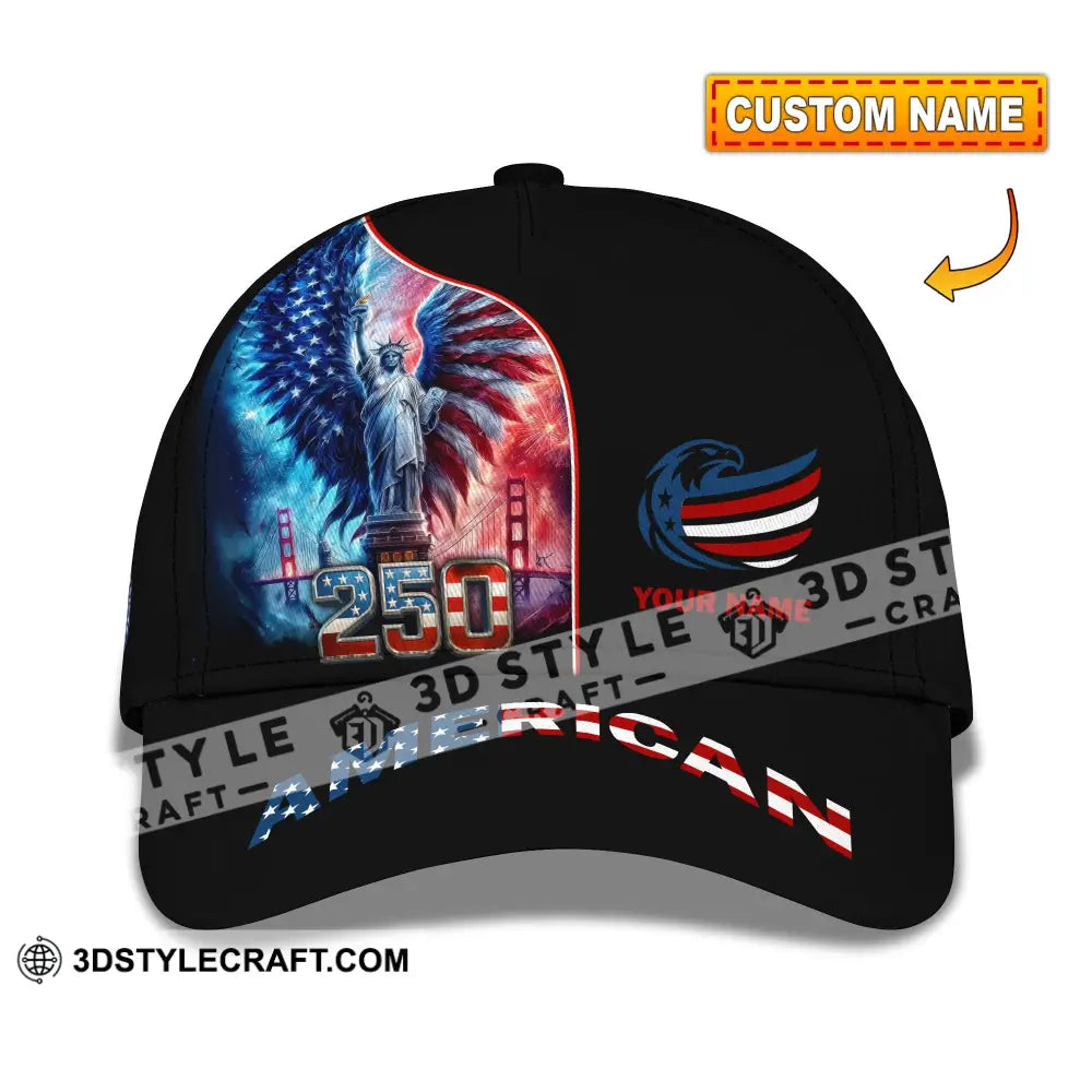 Personalized Cap Customized American 250 Classic Cap CLASSIC CAP / UNIVERSAL FIT Cap