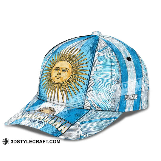 Personalized Cap, Customized Argentina Classic Cap style option 4