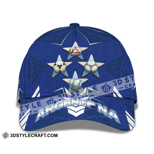 Personalized Cap, Customized Argentina Classic Cap style option 2