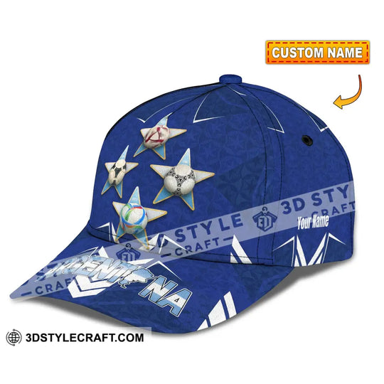 Personalized Cap, Customized Argentina World Cup 2026 Classic Cap style option 1