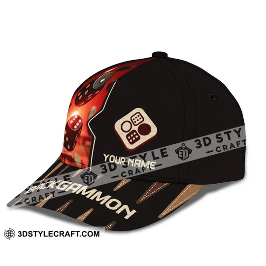 Personalized Cap, Customized Backgammon Classic Cap style option 4