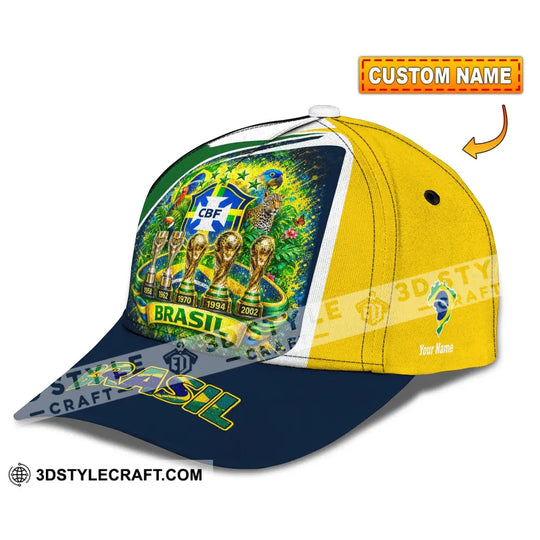 Personalized Cap, Customized Brasil Classic Cap style option 1