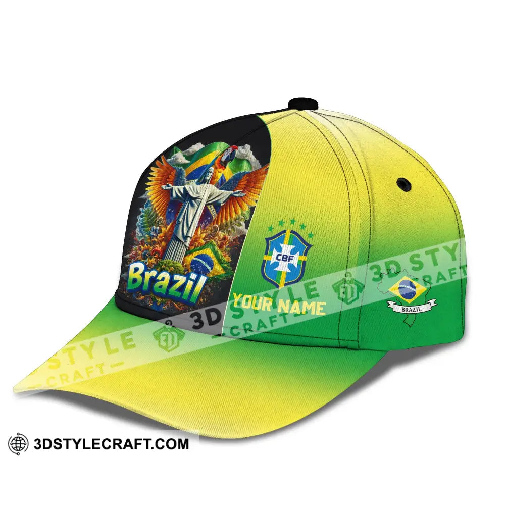 Personalized Cap Customized Brazil Classic Cap CLASSIC CAP / UNIVERSAL FIT Cap